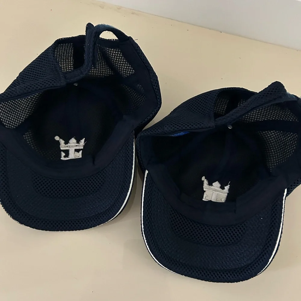 NWOT Navy Royal Caribbean hats - Picture 4 of 4